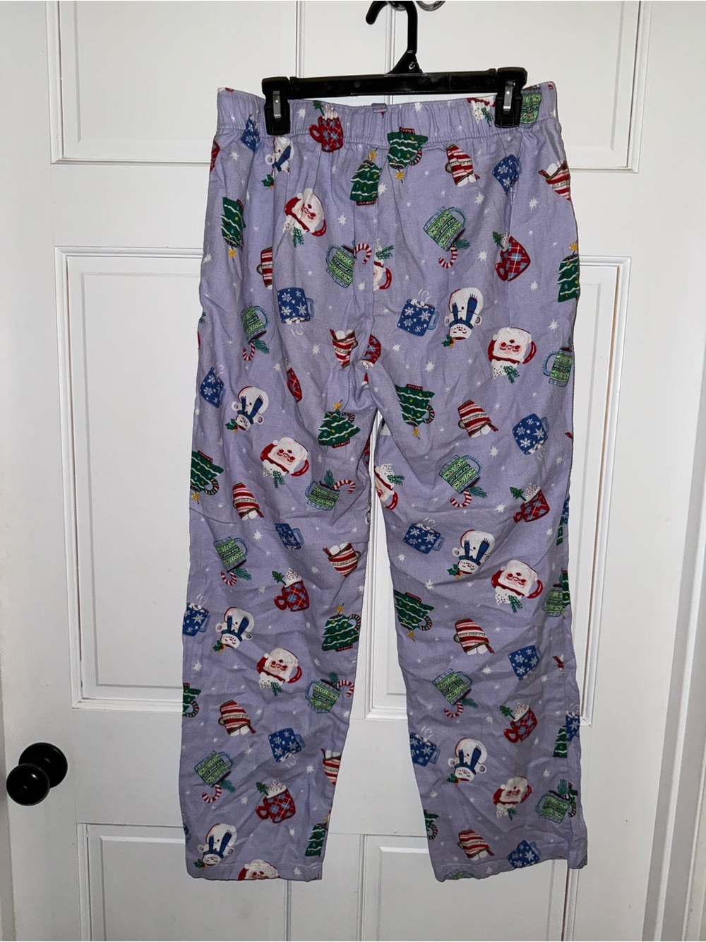 Old Navy Lavender Holiday Print Pajama Pants